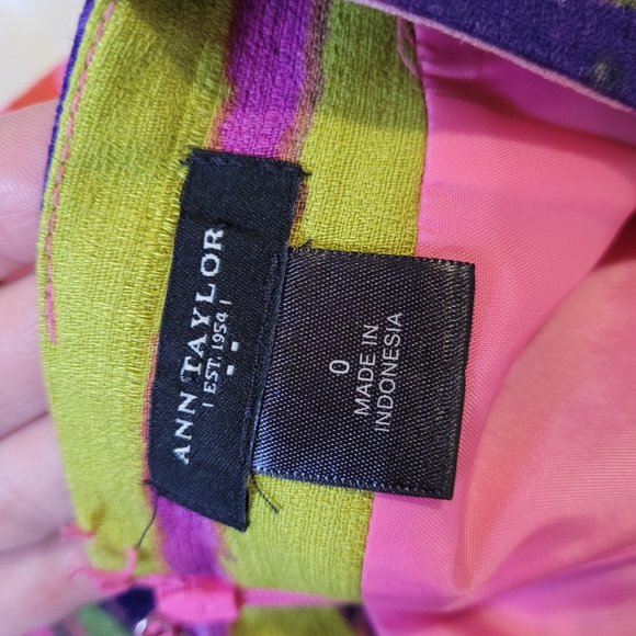 Ann Taylor striped skirt - Picture 3 of 3